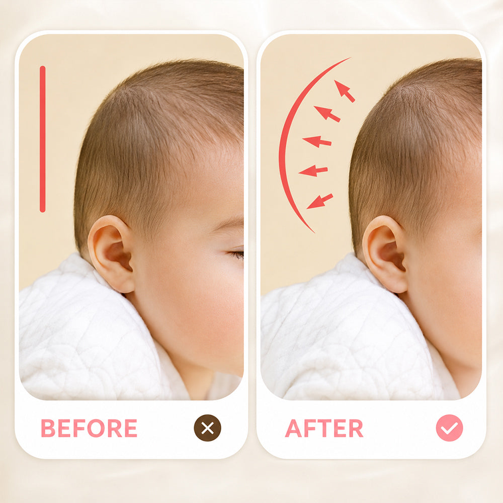 All-Season Breathable Shaping Pillow for Baby Development