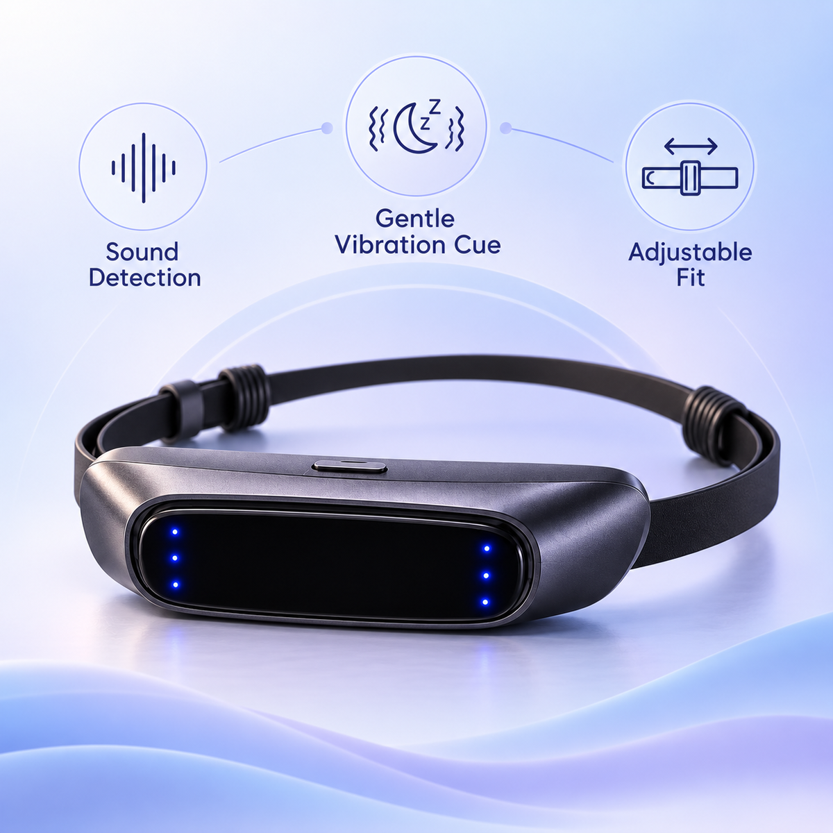 🌃Sleep Without Interruptions🌙 Smart Anti-Snoring Device for Quieter Nights
