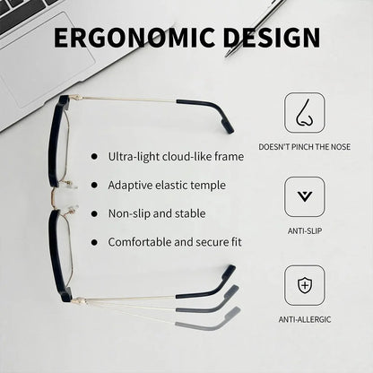 👓✨HD Auto Focus Adjustable Reading Glasses, Auto Diopter Correction Eyeglasses