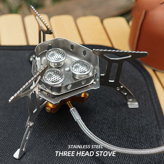 5800W Camping Gas Burner – Powerful, Windproof & Instant Ignition