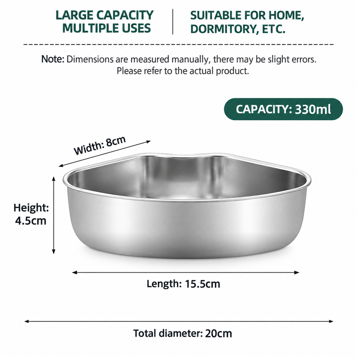 🍲 3-Piece Stainless Steel Steamer Set with Lid
