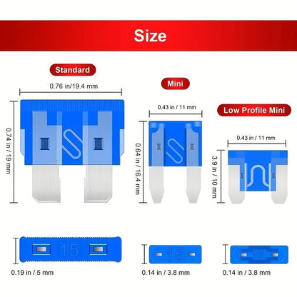 306PCS&Car Blade Fuse Assortment Set