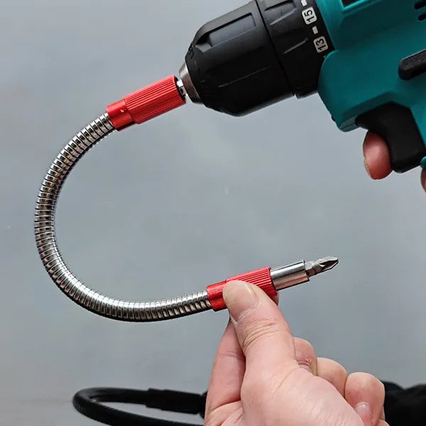 🔧Hexagonal Shank Metal Flex Universal Extension Bit Holder