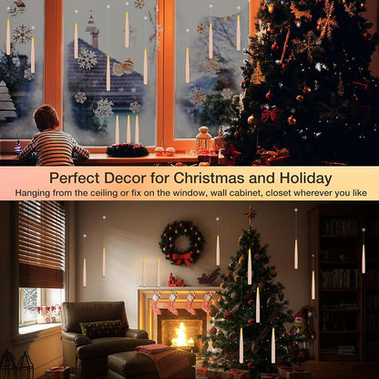 🕯️👻Floating Halloween LED Candles with Remote Control