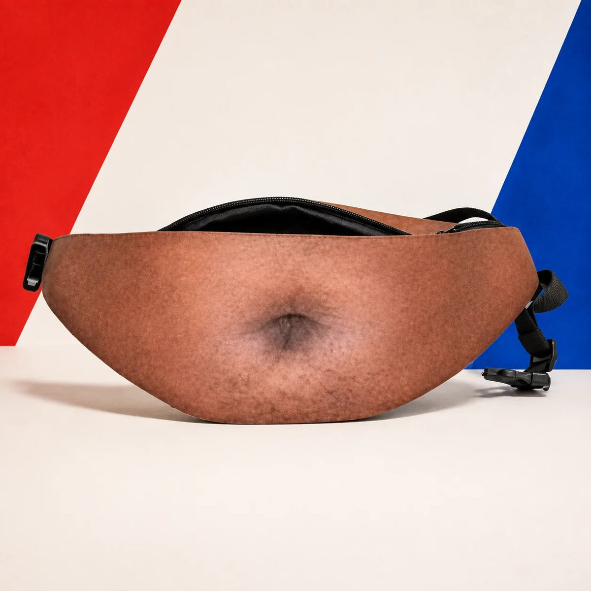 🎒Ultra-Realistic Beer Belly Fanny Pack - Funny Dad Bod Waist Bag