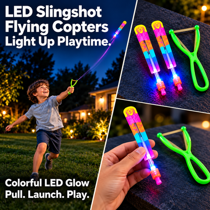 Illuminated Slingshot Flying Arrow 🏹✨
