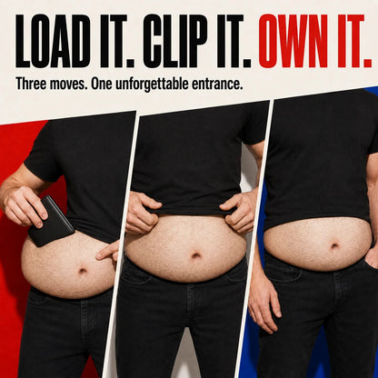 🎒Ultra-Realistic Beer Belly Fanny Pack - Funny Dad Bod Waist Bag