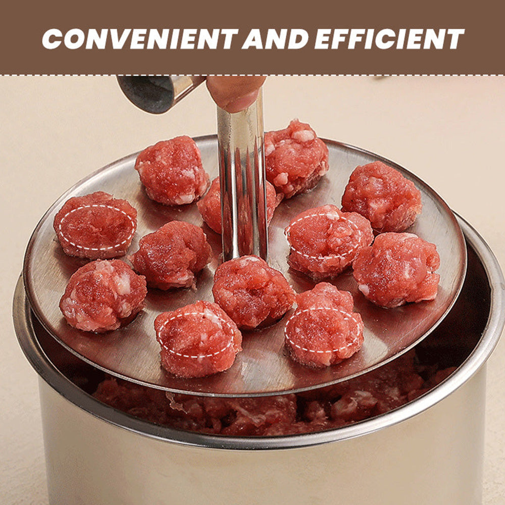 Kitchen Stainless Steel Meatball Mould 🥩✨