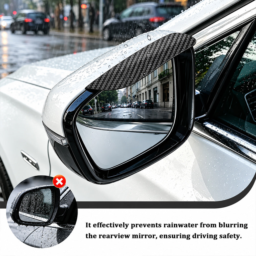 🚗 Rainproof Car Mirror Shield – Clearer Vision in Rainy Weather