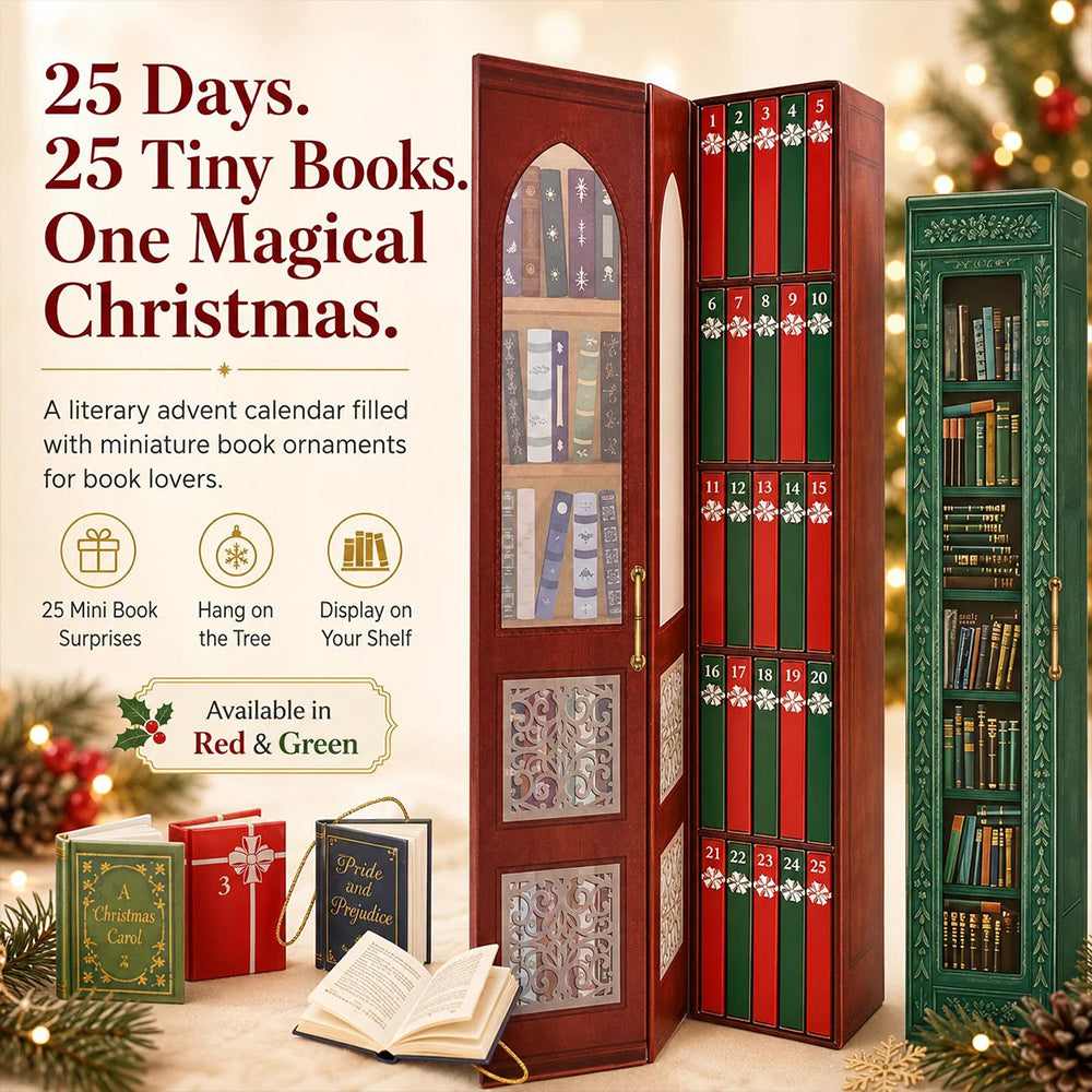 🎄 25-Day Mini Book Christmas Advent Calendar