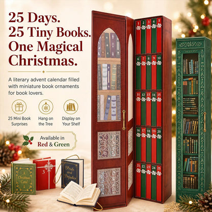 🎄 25-Day Mini Book Christmas Advent Calendar