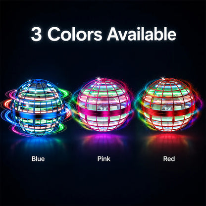 🔥LED Flying Orb – Toss, Hover, Return