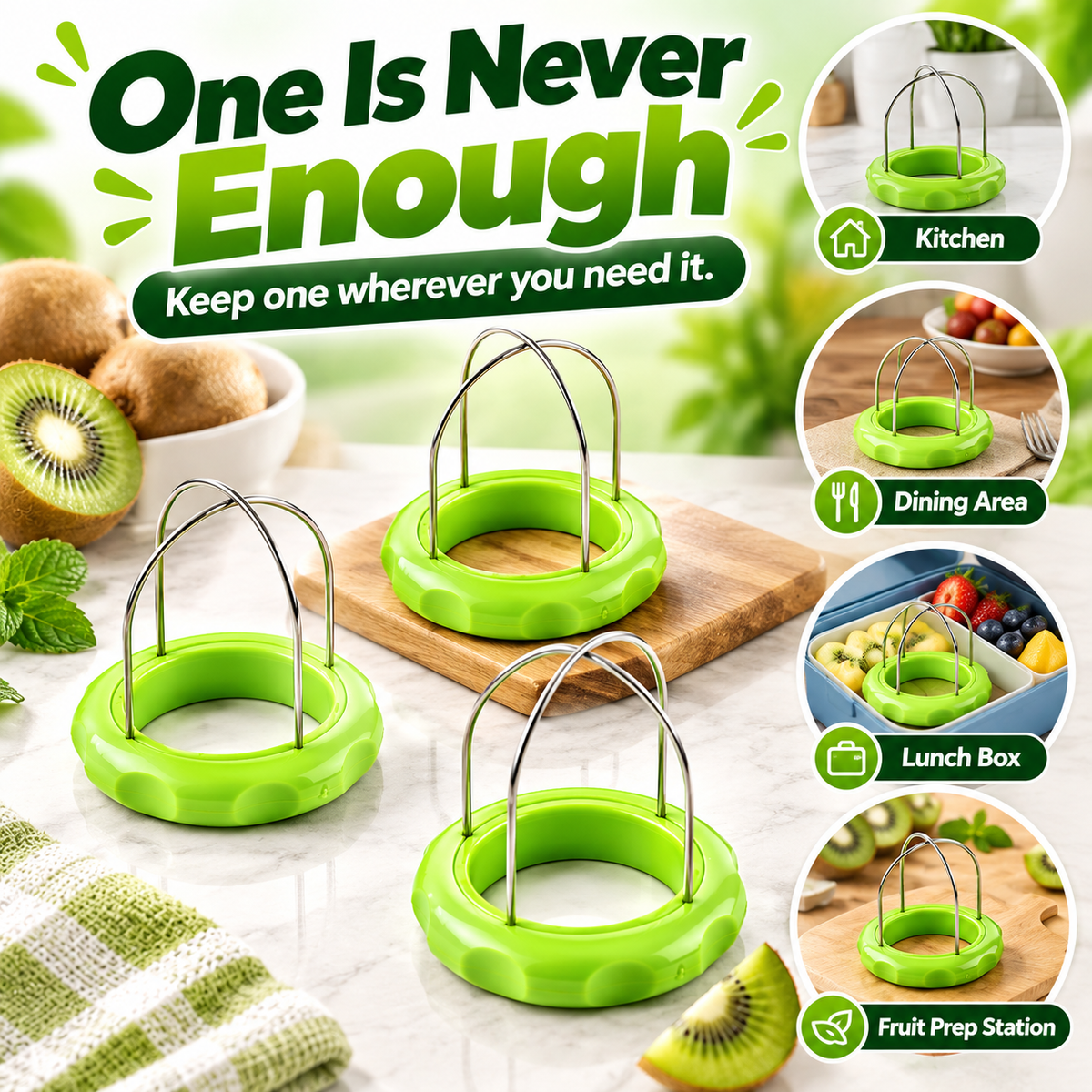 🥝Reusable Kiwi Peeler – Portable Fruit Tool for Kitchen
