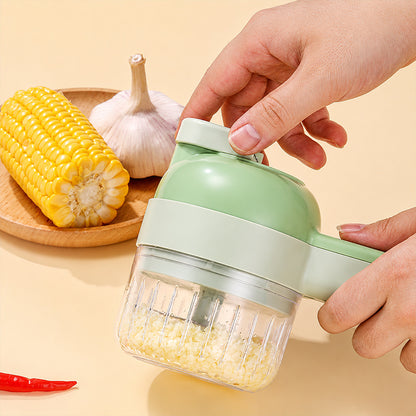 4-in-1 Electric Handheld Food Processor & Chopper 🥗✨