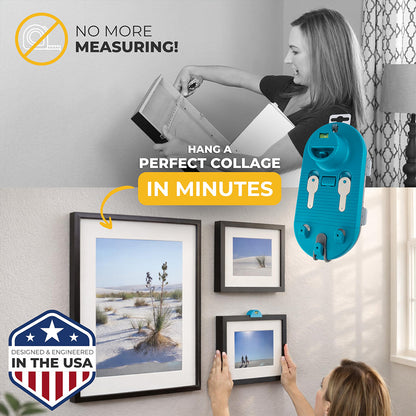 🖼️ Picture Hanging Tool – Level & Precise Wall Positioning Kit