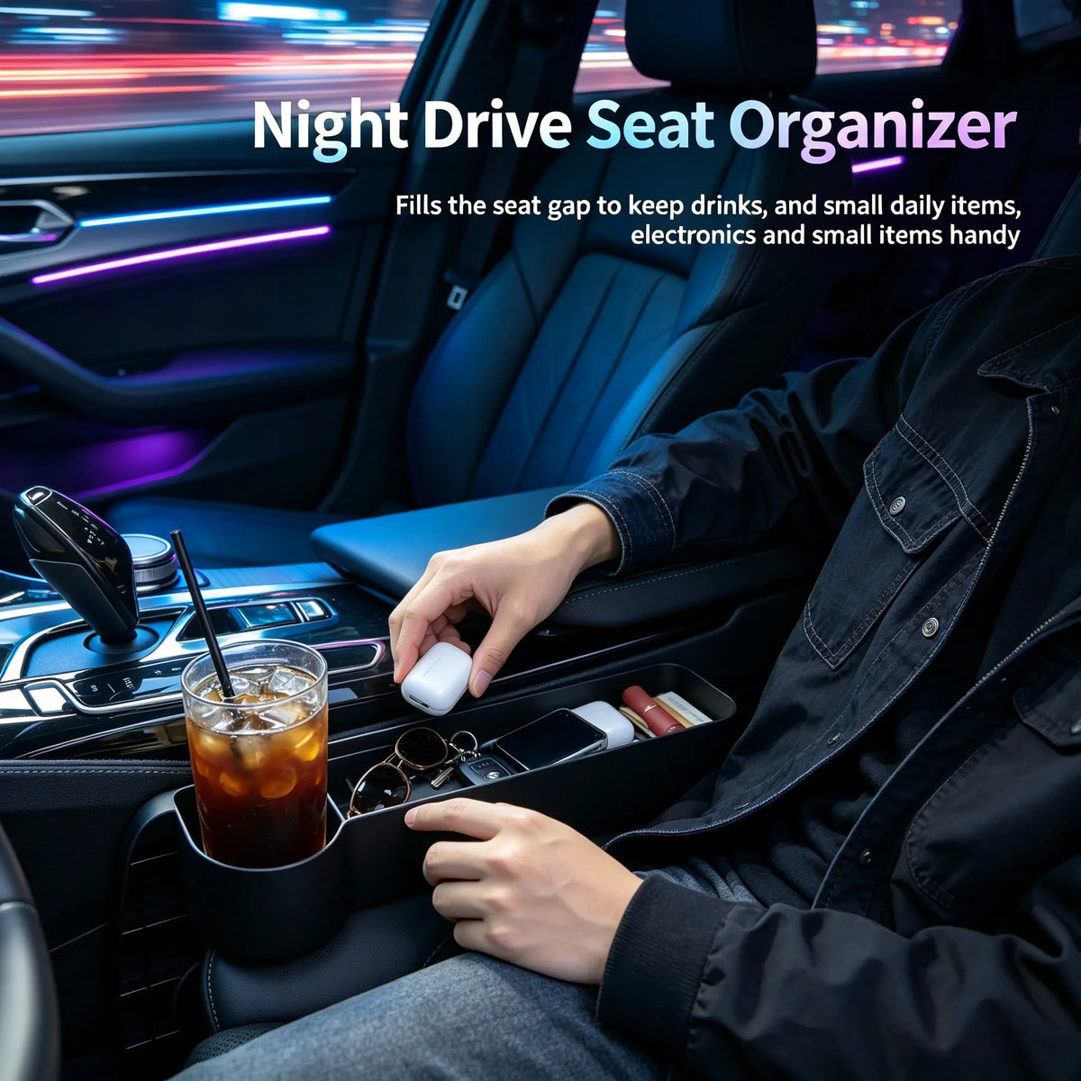 🚗 2-in-1 Steering Wheel Tray & Car Desk