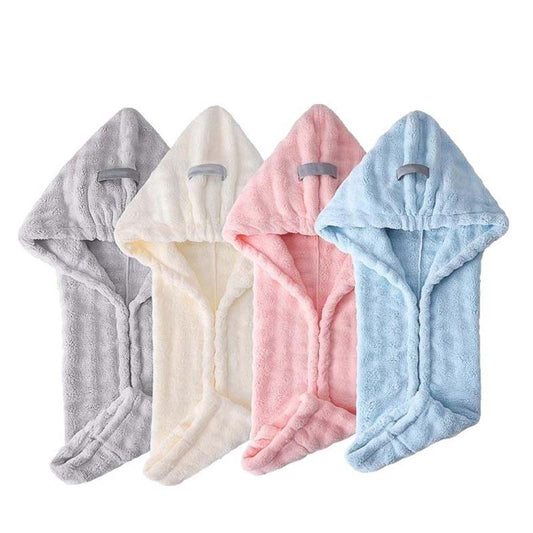 🧖‍♀️ Ultra Absorbent Fast-Drying Hair Turban