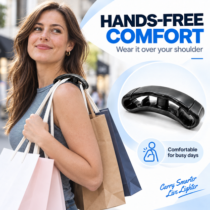 Portable Anti-Pinch Bag Carrier, Labor Saving Hand Grip for Grocery Bags