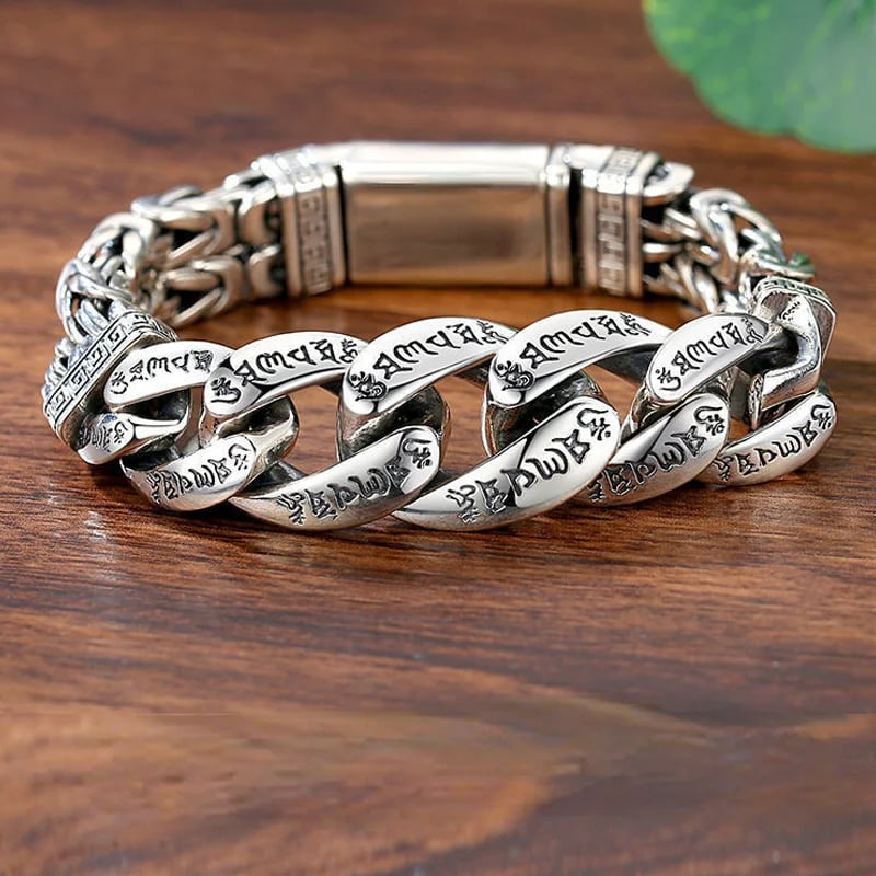 📿Men's Retro Six-Syllable Mantra Bracelet
