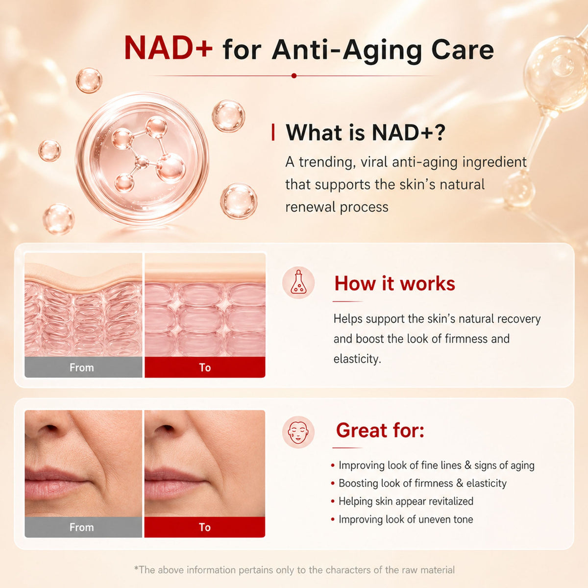 ✨ EGF NAD+ Firming Face Serum – Deep Hydration, Smoother Skin & Youthful Glow 🌸