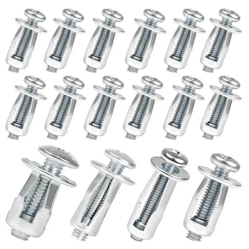 🔩 Heavy-Duty Carbon Steel Button Rivet Locking Nuts Set