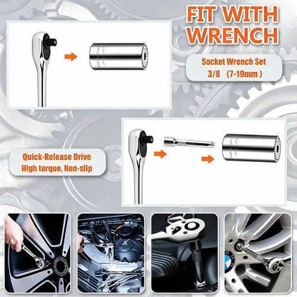 Universal Socket Tools Gifts for Men 🔧