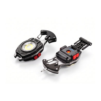 💡8-in-1 Multifunctional Keychain Flashlight🔦🌈