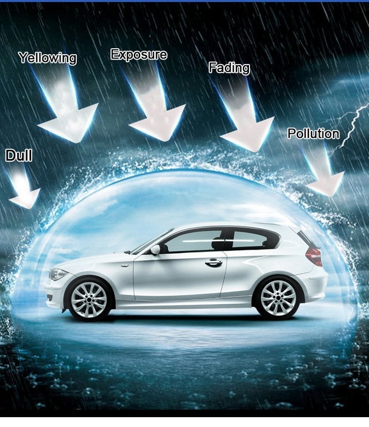 🔥✨ 50% OFF! Car Glass Oil Film Cleaner Brush — Clearer View in Rain 🌧️