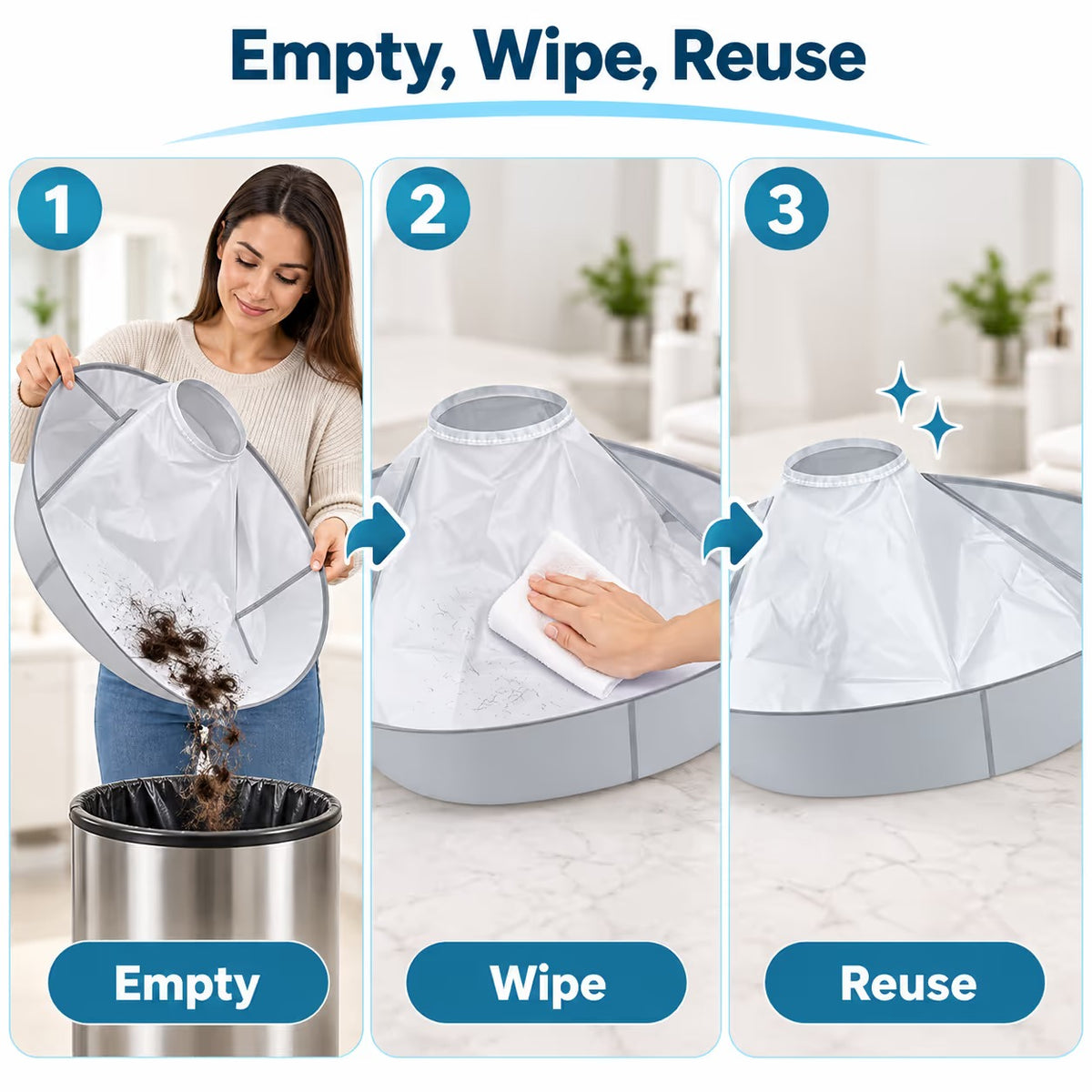 ✂️Portable Hair Cutting Cape