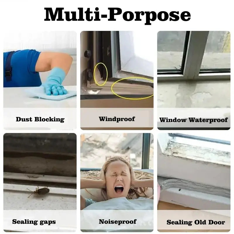 Clear Window Sealing Tape – Waterproof, Draftproof & Easy to Remove📐