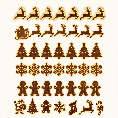 🎄 LED Christmas Wall Decorations ✨ Festive Holiday Lights