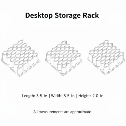 🗃️💊Desktop Divided Ointment Storage Box, Multi‑Functional Household Organizer