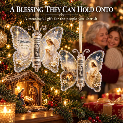 🦋💵 Christmas Cash Gift Butterfly Ornament🎄✨