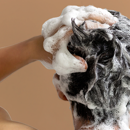 Hair Repair & Brightening Deep Cleansing Shampoo Bar for Dark Hair