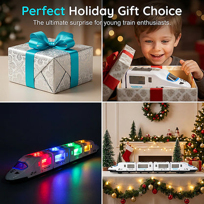 Electric Bullet Train Toy with Lights & Music