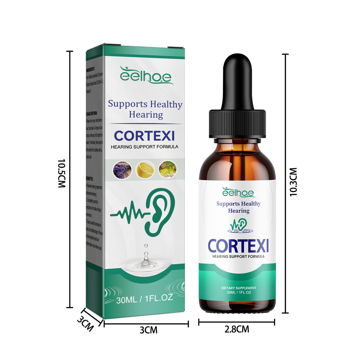 👂 Natural Ear Care & Tinnitus Relief Drops