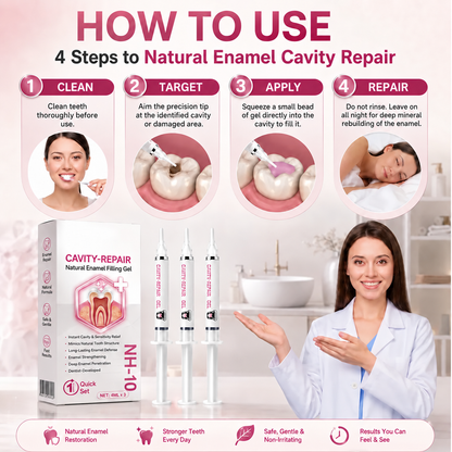 ✨Natural Enamel Care Dental Gel