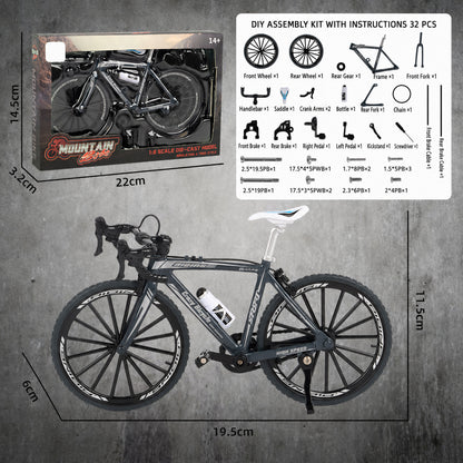 DIY Alloy Bicycle Model Kit