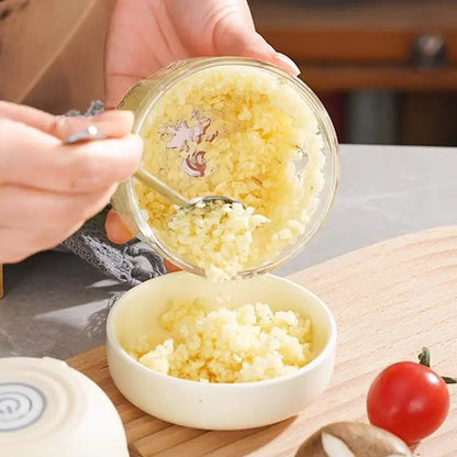 Battery-Powered Mini Chopper, Fast Chopping, Mincing & Blending