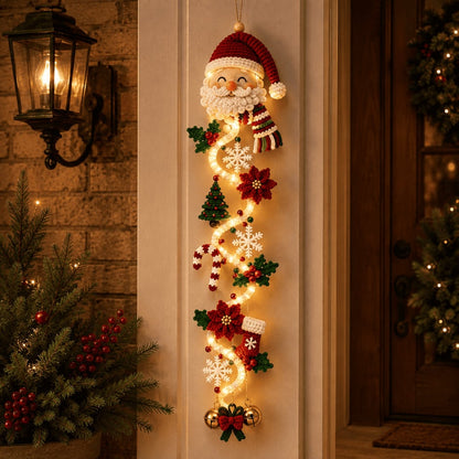 🎄 Lighted Christmas Door Hanger