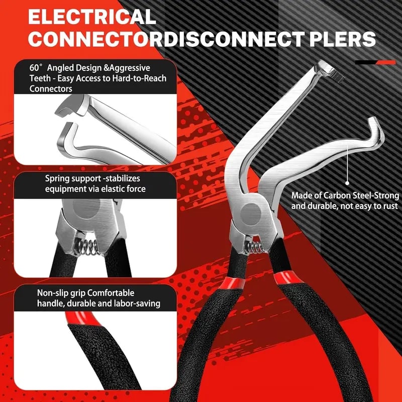🔥🔥5PCS Automotive Electrical Disconnect Pliers Tool Set
