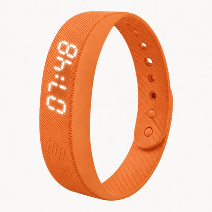 ⌚ Silent Vibrating Alarm Wristband – Gentle Wake-Up Smart Band ⏰