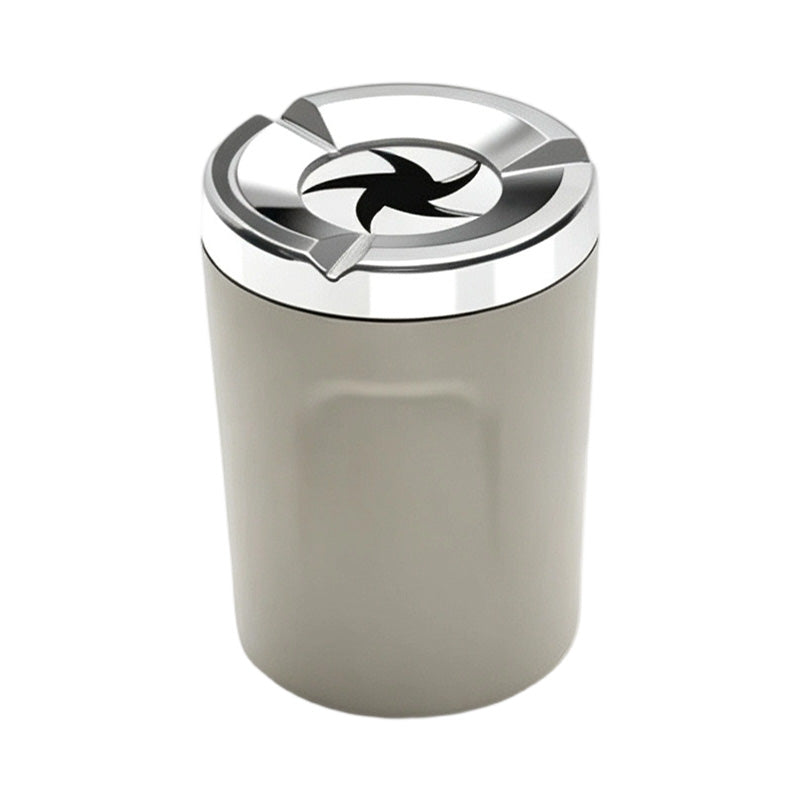 Rotating Car Ashtray with Ceramic Inner Liner 🚗🗑️