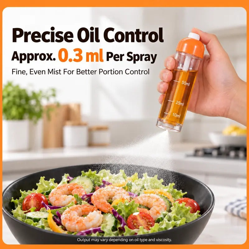 🍳 Refillable Olive Oil Sprayer – Fine Mist Cooking Oil Spray Bottle ✨