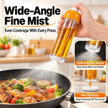 🍳 Refillable Olive Oil Sprayer – Fine Mist Cooking Oil Spray Bottle ✨