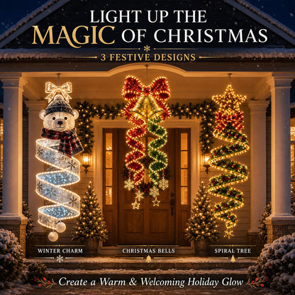 🎄✨ LED Christmas Hanging Ornament – Light Up Christmas!