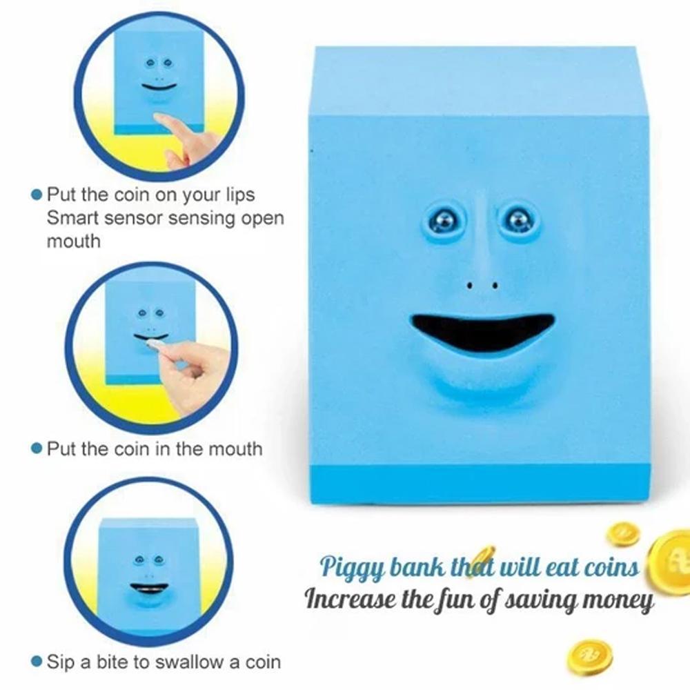 Face piggy bank