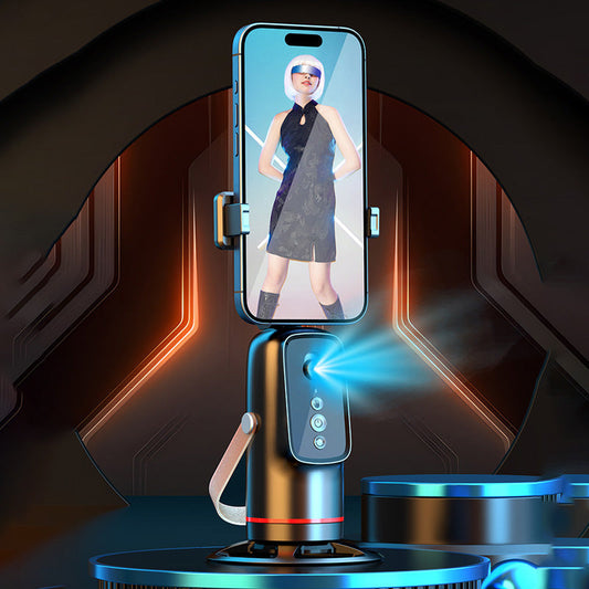 Auto Face Tracking Phone Holder with Gesture Control