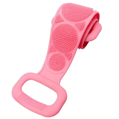 🛁 2-in-1 Double-Sided Silicone Back Scrubber