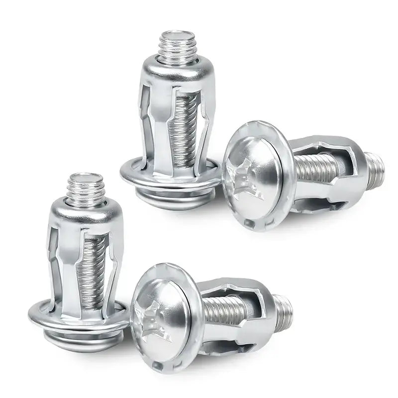 🔩 Heavy-Duty Carbon Steel Button Rivet Locking Nuts Set